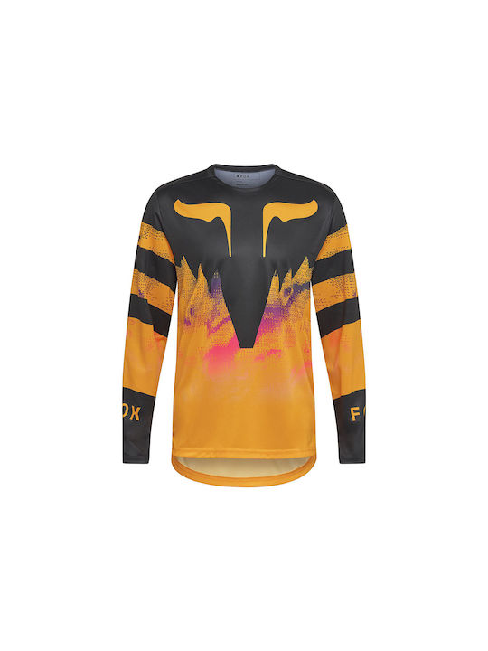 Fox Ranger Long Sleeves Cycling Jersey Orange