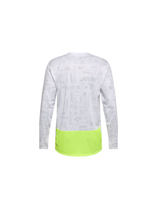 Fox Ranger Long Sleeves Cycling Jersey White