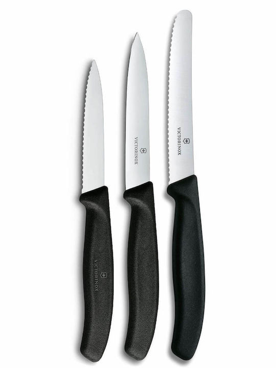 Victorinox Swiss Classic Knife Set from Stainless Steel 3pcs