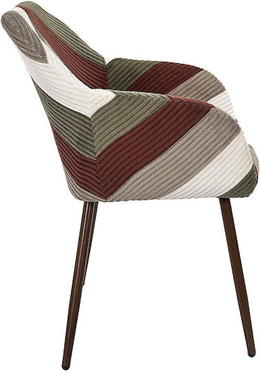 Multicolour Armchair 55.5x61x82cm