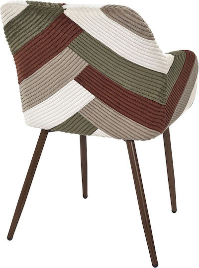 Multicolour Armchair 55.5x61x82cm