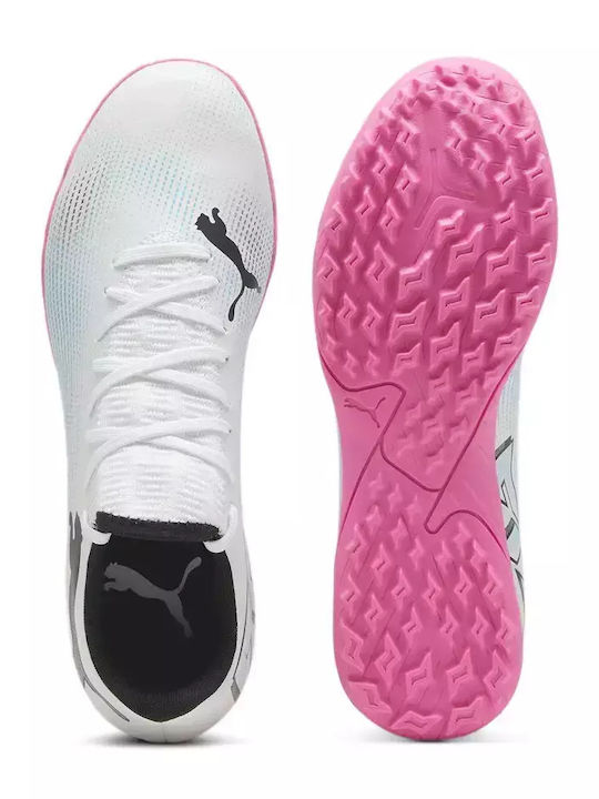 PUMA Future 7 Play Football Shoes with Molded Cleats White