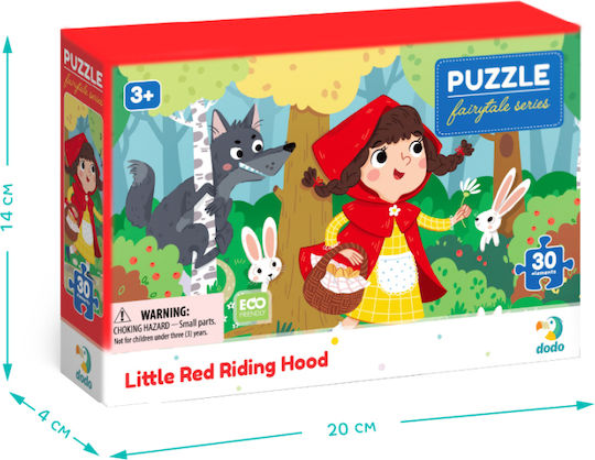 Dodo Puzzles Fairytale Series Η Κοκκινοσκουφίτσα 30pcs