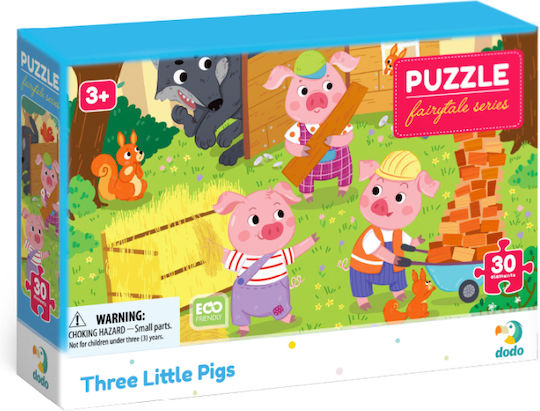 Dodo Puzzles Fairytale Series Three Little Pigs 30pcs