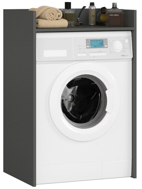 Akord Furniture Factory Rafturi de baie Raft Baie Lemn 64x50x98cm Gri