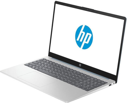 HP 15-fd0080nq 15.6" FHD (i7-1355U/16GB/512GB SSD/No OS) Albastru de Lună (Tastatură Engleză Internațională)
