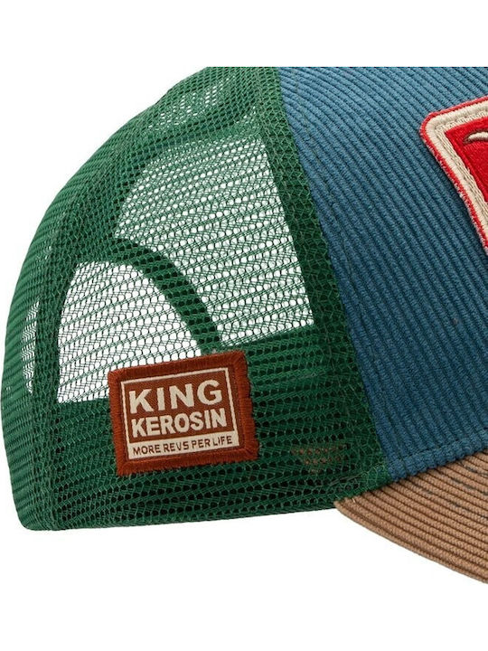 King Kerosin Country Roads Cap Smoke Blue