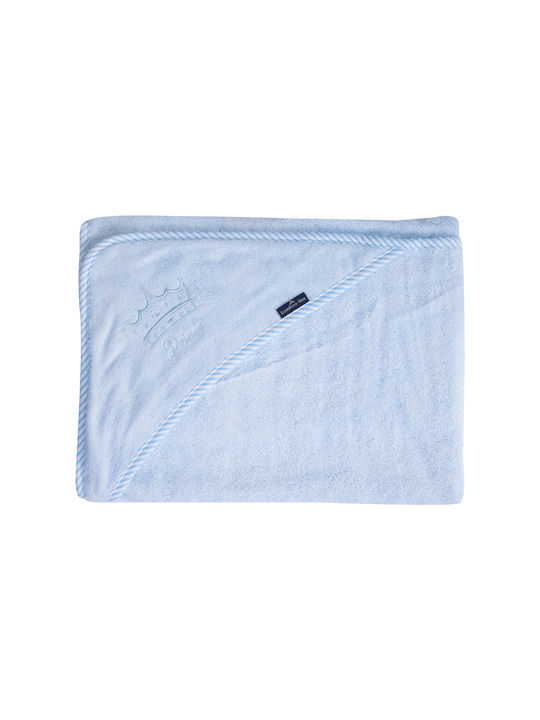 Texpol Prosop de Corp pentru Bebeluși Prince Blue 85 cmx85cm De greutate 500gr/m²