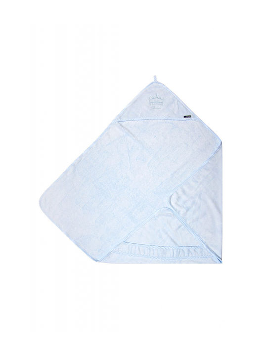 Texpol Prosop de Corp pentru Bebeluși Prince Blue 85 cmx85cm De greutate 500gr/m²