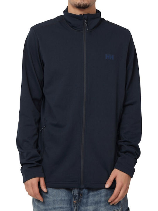 Ανδρική Ζακέτα Fleece Σκούρο Μπλε