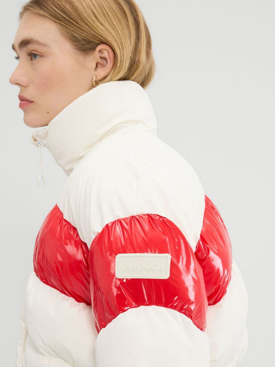 Sartoria Beurane Γυναικείο Μπουφάν για Χειμώνα Off White