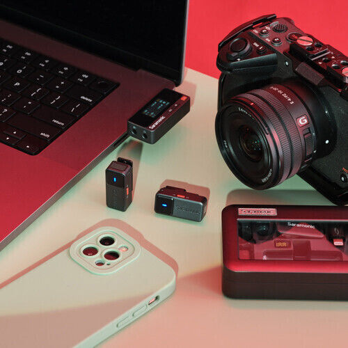 Saramonic Air 2-Person Set Wireless Microphone Flyout Journalistic