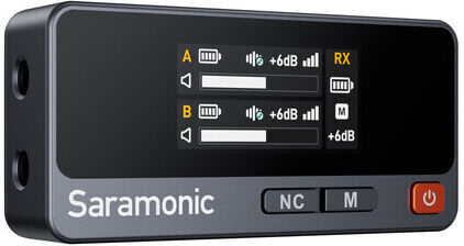 Saramonic Air 2-Person Set Wireless Microphone Flyout Journalistic