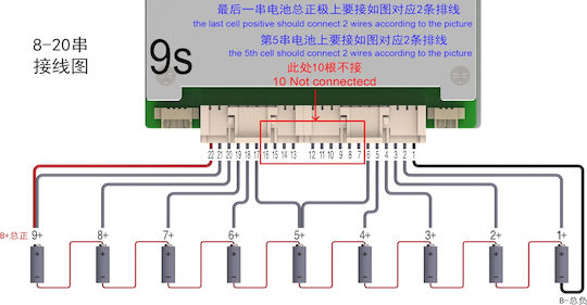 ANT BMS 8-20s 130a Kontinuierliche Entladung 325a Spitzenentladung Eingebaute Bluetooth-Einheit