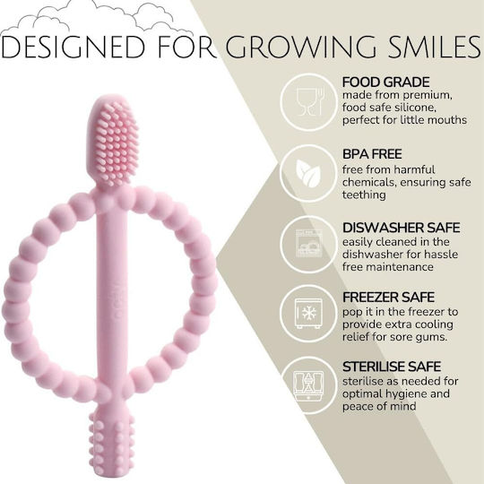 Queen Mother Baby Toothbrush for 5m+ Light Blue