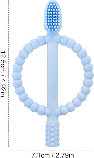 Queen Mother Baby Toothbrush for 5m+ Light Blue