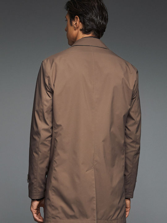 Men's Trenchcoat Beige/Brown