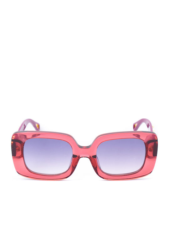 Zadig & Voltaire Women's Sunglasses with Gray Plastic Frame and Gray Lens