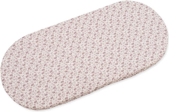 Walking Mum Baby Sheets Set Cradle Cotton Fitted Burgundy 35x75cm