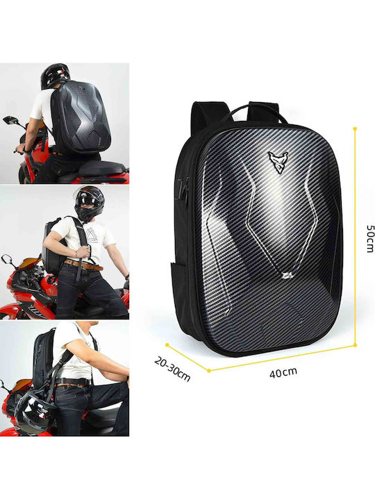 Rucsac pentru călărie Negru 45lt