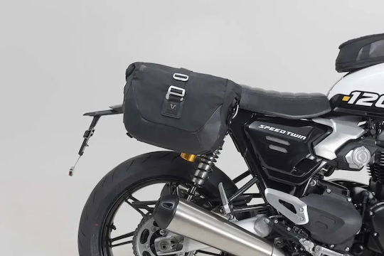 SW-Motech Motorcycle Saddle Side Bag Set in Black Colour