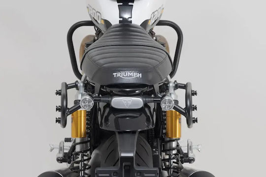 SW-Motech Motorcycle Saddle Side Bag Set in Black Colour