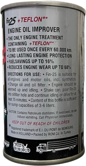 Interflon Fin25 + Teflon Professional Engine Oil Improver