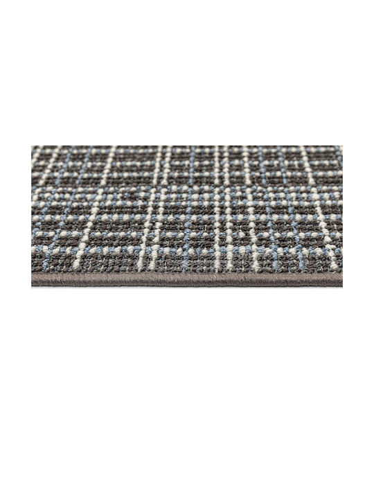 Nikotex Carpets Αντιολισθητικό Χαλί Σαλονιού Warren Έβενος-σιέλ 133x190