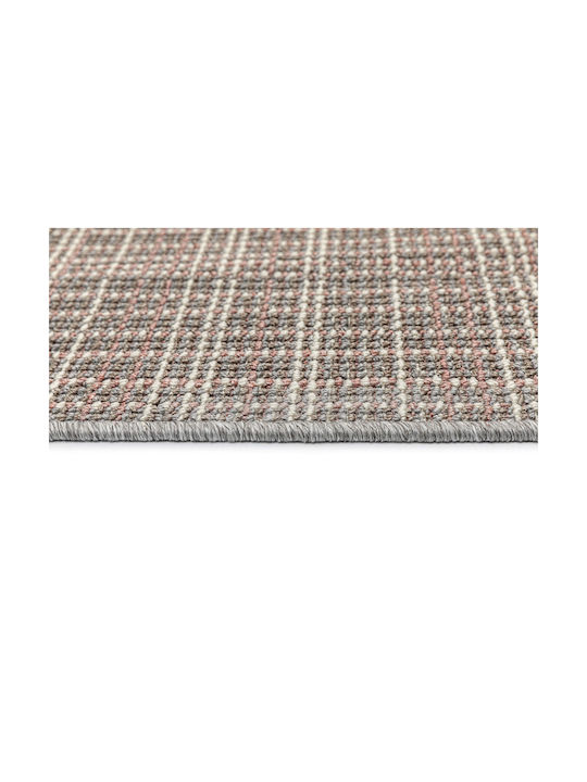Nikotex Carpets Non-Slip Living Room Rug Warren Gray-Pink 133x190