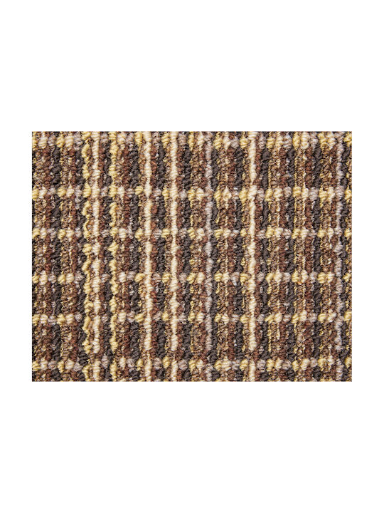 Nikotex Carpets Αντιολισθητικό Χαλί Σαλονιού Warren Καστανό-χρυσαφί 133x190