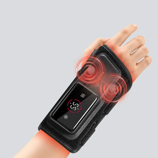 iKeepFit WB01 Heated Electric Massager for Right Wrist for Tendonitis & Carpal Tunnel