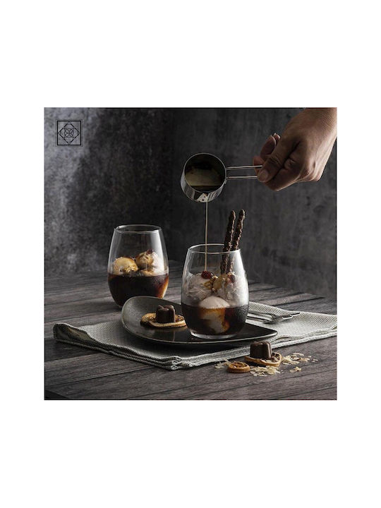 Espiel Set Gläser für Weiß- und Rotwein aus Glas in Rot Farbe 6Stück