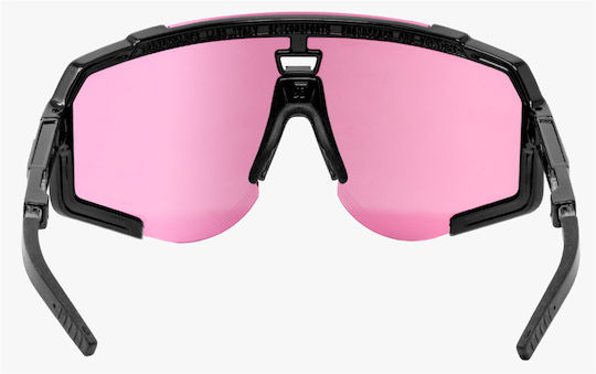 Scicon Fahrradbrillen Aeroscope mit Schwarz Rahmen und Mehrfarbig Linsen