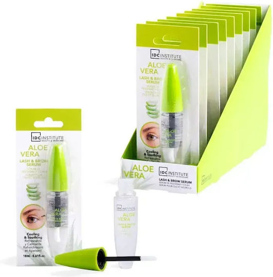 IDC Institute Aloe Vera Serum Eyebrows & Eyelashes for Nourishment 16.5ml
