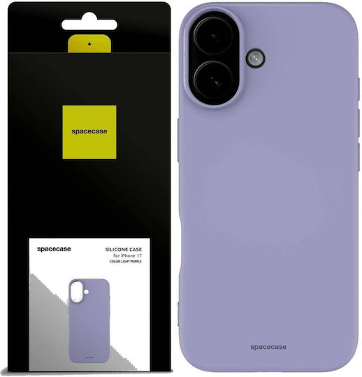 Spacecase Задна корица Силикон Лилав (iPhone 17)