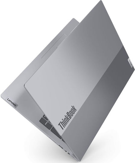Lenovo ThinkBook 16 G6 IRL 16" IPS FHD+ (i5-13420H/48GB/256GB SSD + 512GB SSD/W11 Pro) Арктическо сиво (US Клавиатура)