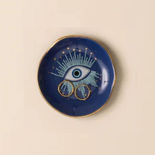Κεραμικό Πιάτο Μπισκότα Celestial Starry Eyed
