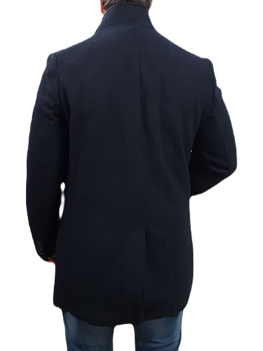 Herren Mantel Navy, Indigo