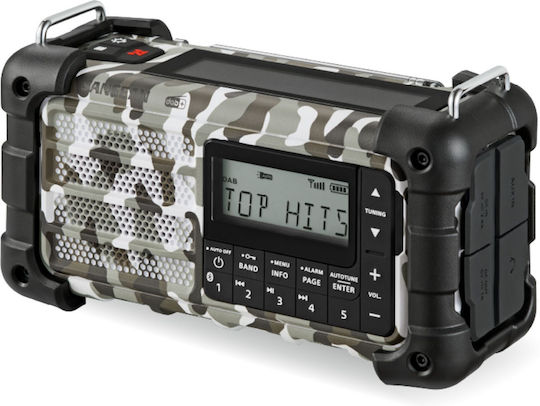 Sangean MMR-99 Φορητό Ραδιόφωνο Ηλιακό DAB Γκρι