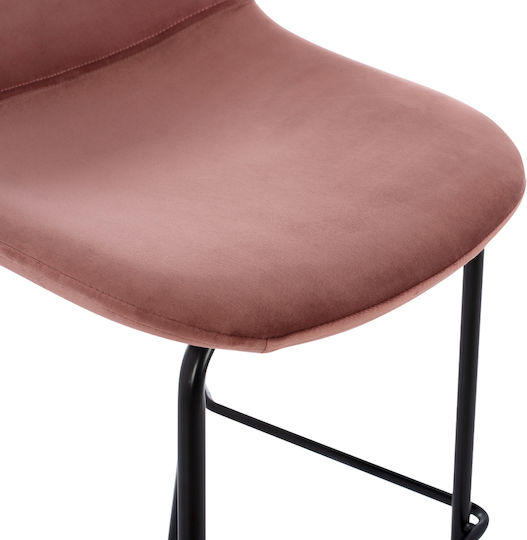 Hocker Bar Gepolstert mit Samt Vincent Rotten Apple 4Stück 47x51x96cm