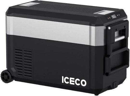 Kraft World Преносим Хладилник 30л Капацитет 100-240V / 12V / 24V Черен