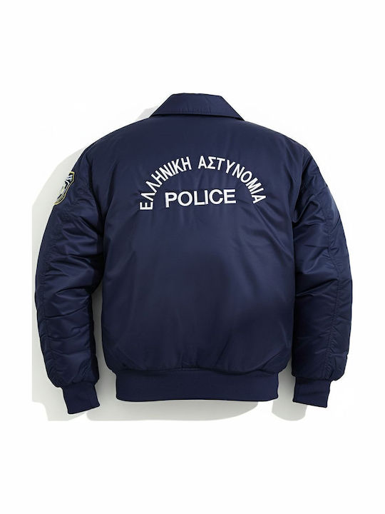 Woodland Police Jacket Blue