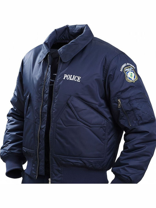 Woodland Police Jacket Blue