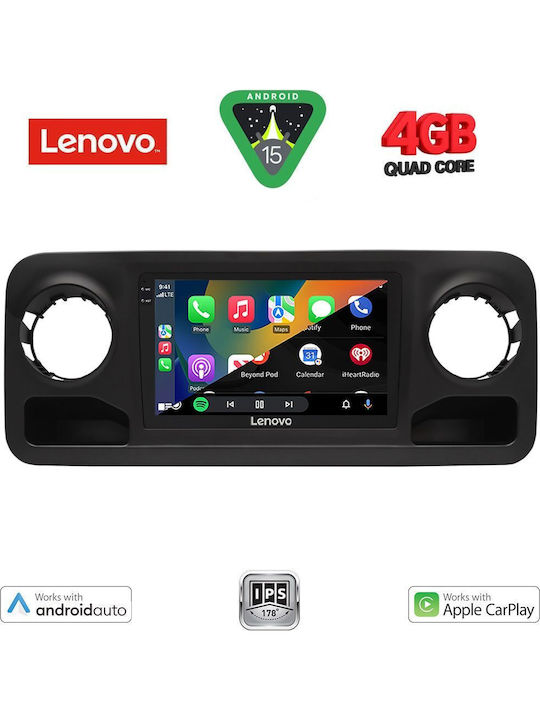 Lenovo Car Audio System for Mercedes-Benz Sprinter 2018 (Bluetooth/USB/WiFi/GPS/Apple-Carplay/Android-Auto) with Touch Screen 10"