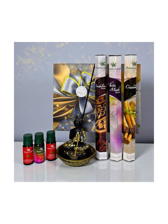 Velve De Crăciun Set Difuzor de Uleiuri Esențiale cu Aromă Lemn de santal RLX02
