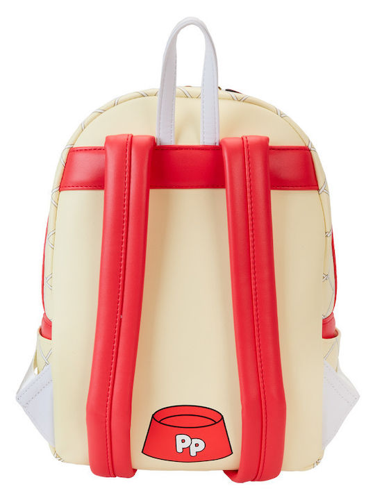Pound Puppies 40th Anniversary Plush Loungefly Mini Backpack Beige