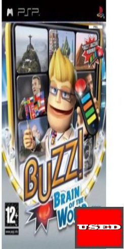 Buzz!: Brain of the World PSP Game (Used)