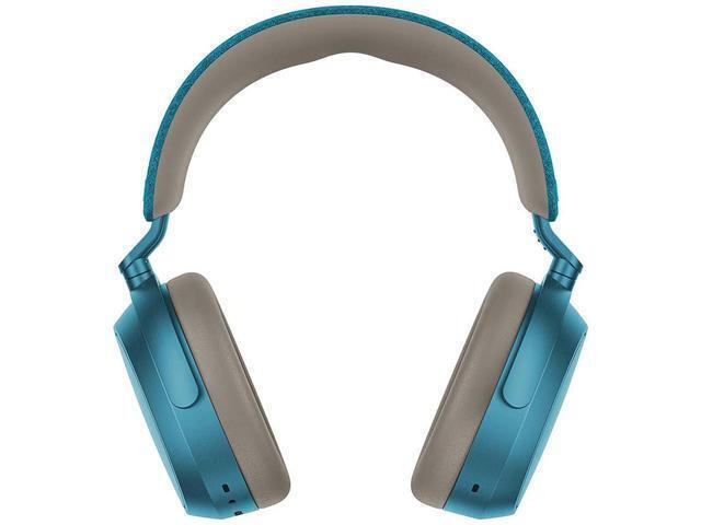 Sennheiser Momentum 4 Ασύρματα / Ενσύρματα Over Ear Ακουστικά με 60 ώρες Λειτουργίας και Quick Charge Τιρκουάζ (800073)