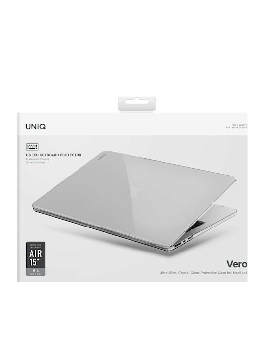 Uniq Macbook Air Θήκη για Laptop 15" σε Διάφανο χρώμα