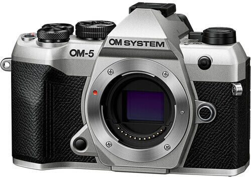 Olympus OM-5 II Безогледален Фотоапарат Тяло Сребрист